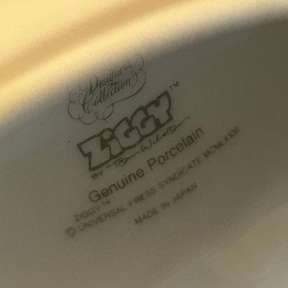 Vintage Ziggy Figure/Statue & Ziggy Christmas Ornament/Bell - Picture 14 of 16